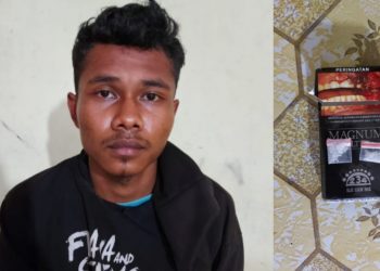 Pegang Sabu, Pemuda Kampung Bandar Jambu ini Diringkus Satres Narkoba Polres Simalungun
