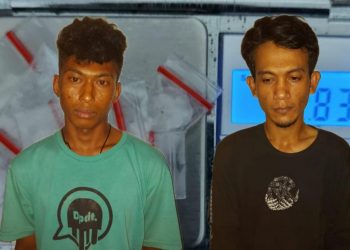 Dua Pria Diamankan dan 11 Paket Sabu Disita saat Penggerebekan Rumah di Perdagangan