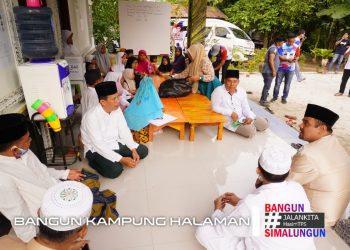 Melintasi Jalan Setapak dan Berlumpur, Bang Hasim Kunjungi Rumah Baca Alquran di Bandar Jawa