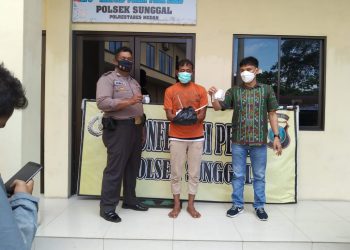 Buka Lapak Jual Ganja, Warga Kampung Lalang Diciduk Tekab Sunggal