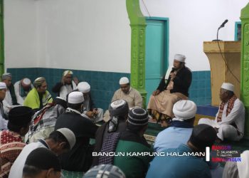 Awali Aktivitas, Bang Hasim Sholat Subuh dan Kunjungi Pesantren di Jorlang Hataran