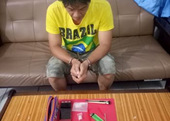Aciang Diciduk Polisi di Jalan Volly, Barbuknya 5,6 G Sabu