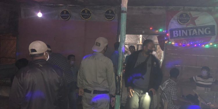 Tim Gabungan Gelar Operasi Yustisi Prokes dan Razia Tempat Hiburan Malam