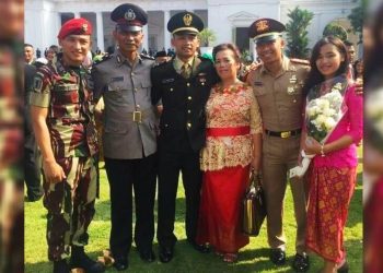 Gaji Pas-pasan, Aiptu Rukur Sidabutar Hantarkan Tiga Anaknya Lulus Akademi Militer
