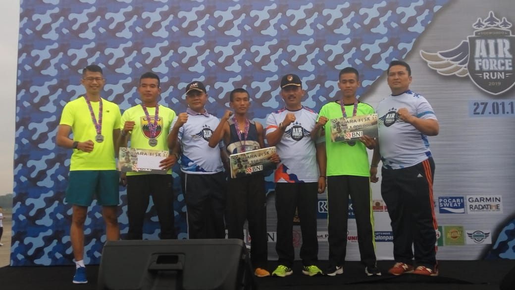 Air Force Run  2019 Lanud Soewondo di Medan Meriah dan Sukses