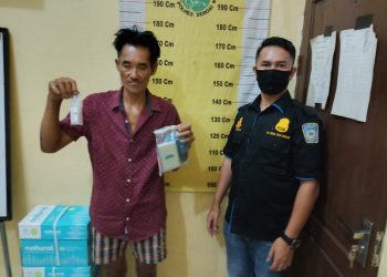 Akiong Gagal Nyabu, Rumahnya Keburu Digerebek Polsek Perbaungan