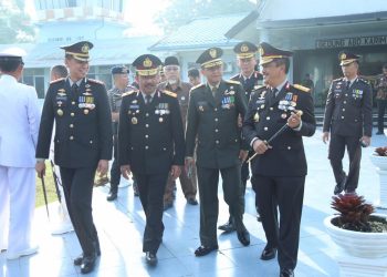 Kapolrestabes Medan Hadiri HUT TNI 73 di Lanud Soewondo