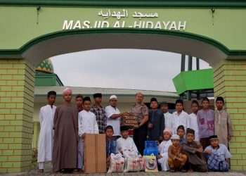 Polsek Kutalimbaru Giat Jumat Barokah Pesantren Al Hidayah