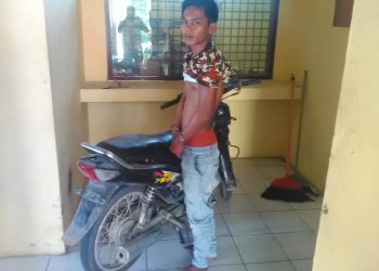 Alesandro Gultom Diciduk Setelah Curi Sepedamotor Pengarit Rumput di Tanjung Pinggir