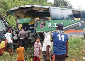 Tragis, Kecelakaan Bus ALS Merenggut Empat Nyawa. Berikut Daftar Nama Korbannya...