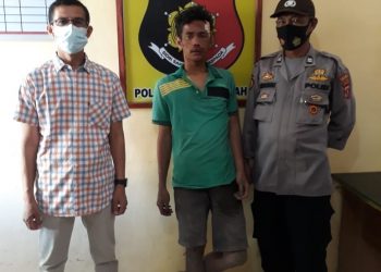 Anak Siantar Ditangkap Curi Sepedamotor di Panei Tongah