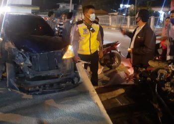 Lakalantas di Simpang Bank Sumut, Anggiat Sinaga Siswa SMA Meregang Nyawa