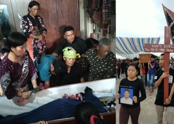 Yanto Simbolon Dimakamkan Bersama Baju Pengantin Dalam Peti