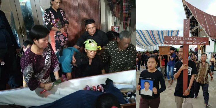 Yanto Simbolon Dimakamkan Bersama Baju Pengantin Dalam Peti Yanto Simbolon Dimakamkan Bersama Baju Pengantin Dalam Peti