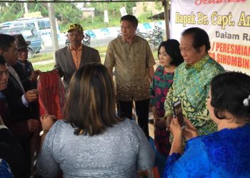 Ratusan Pomparan Toga Sihombing Dukung Anthon Sihombing