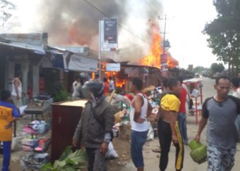 Berita Duka, 14 Rumah Dilalap Si Jago Merah di Desa Lae Parira Dairi