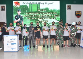 Pangdam Apresiasi Dedikasi Pengabdian Prajurit dan PNS Kodam I/BB