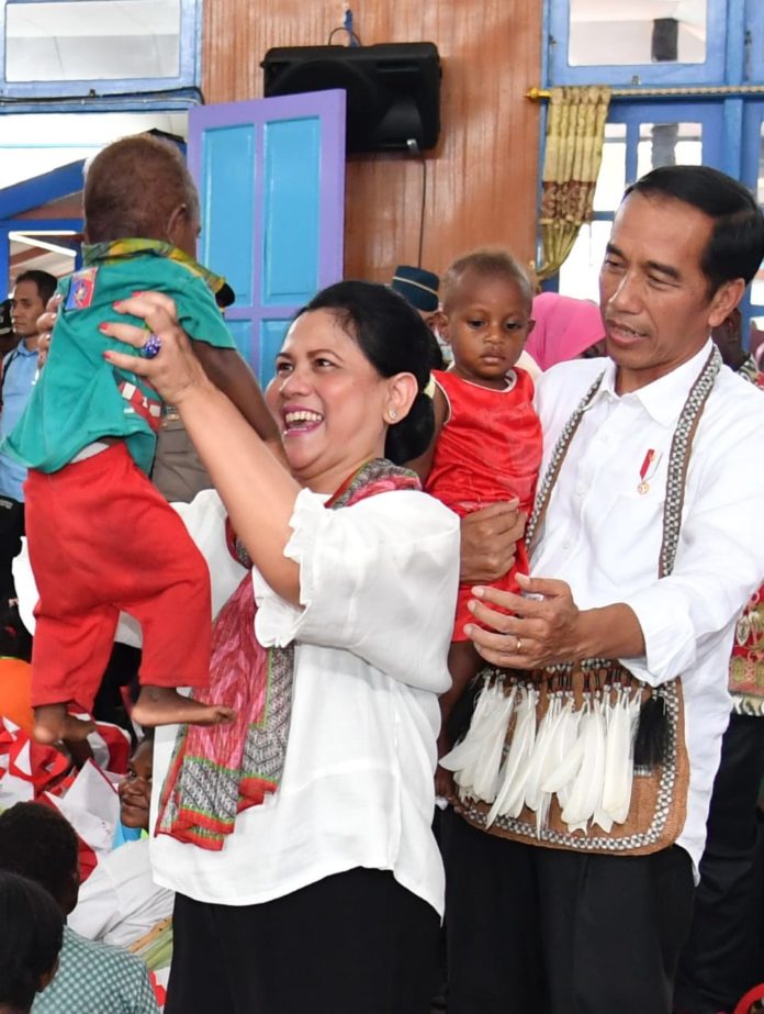 Presiden Optimistis Pembangunan Infrastruktur di Asmat Berjalan Lancar Pasca KLB Gizi Buruk