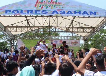 Band Punxgoaran Meriahkan Millenial Road Safety Festival Asahan