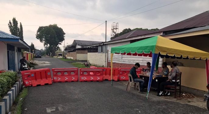 Seorang Penghuni Reaktif saat Dirapid Test, Kapolres Simalungun Terapkan Isolasi Mandiri di Asrama Polisi