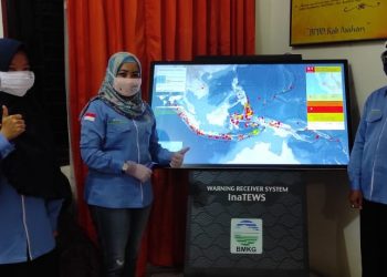 Tim BMKG Geofisika Deli Serdang Survei Rencana Pemasangan Perekam Gempabumi di Pematangsiantar dan Asahan