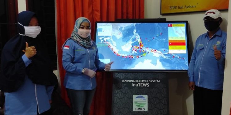 Tim BMKG Geofisika Deli Serdang Survei Rencana Pemasangan Perekam Gempabumi di Pematangsiantar dan Asahan