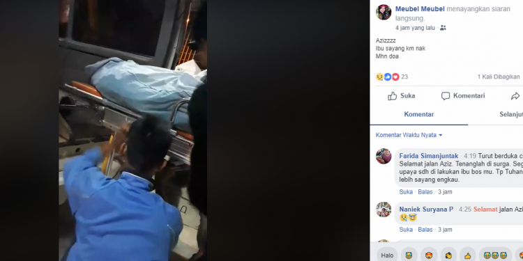 Seorang Korban Kebakaran Gina Café & Resto Meninggal Dunia
