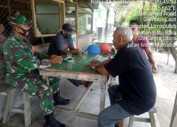 Eratkan Kedekatan, Personel Jajaran Kodim 0208/Asahan Sambangi Warga Himbau Untuk Menjaga Lingkungan Dan Ikuti 3M