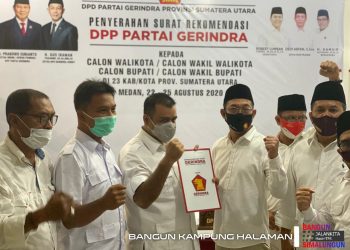 Hasim-TPS Terima Formulir B.1 KWK Partai Gerindra