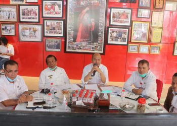 Bupati Taput Gelar Diskusi Bahas Rencana Pemetaan Program Studi Pariwisata Untara melalui Zoom Meeting