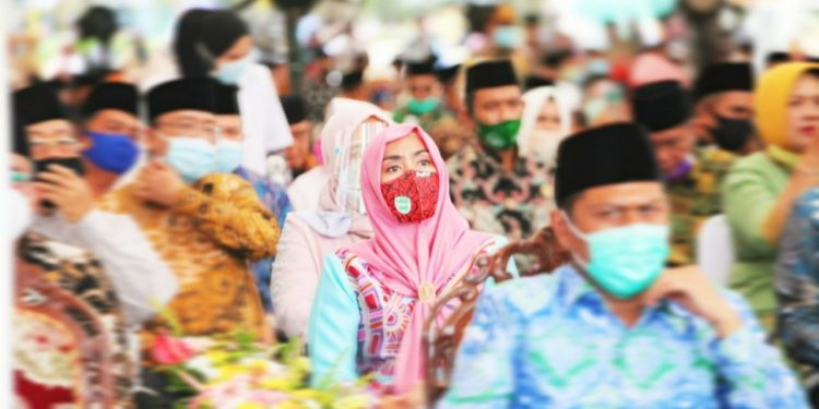 Syahputri Hefriansyah dan Pj Sekda Dampingi Kafilah Siantar di Pembukaan MTQ Sumut di Tebingtinggi