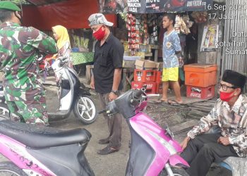 Pelaksanaan Pengawasan Covid-19 Oleh Personel Jajaran Kodim 0208/Asahan Diwilayah Desa Binaan