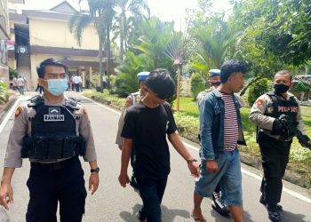 Nekat Bawa Sabu ke Polrestabes Medan, 2 Pria ini Langsung Diciduk