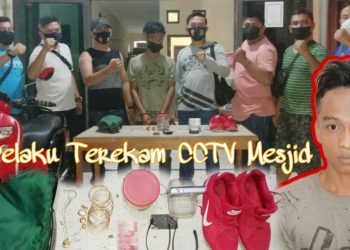Rumah Syahrudin Panjaitan Dibobol Maling, Pelaku Terekam CCTV Mesjid