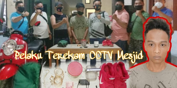 Rumah Syahrudin Panjaitan Dibobol Maling, Pelaku Terekam CCTV Mesjid