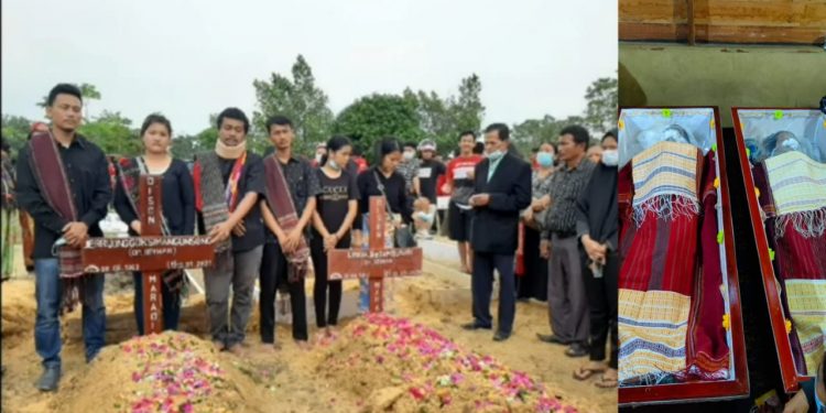 Tewas Kecelakaan, Suami Istri Jonggok Simangunsong-Linda Tambunan Dimakamkan Berdampingan Tewas Kecelakaan, Suami Istri Jonggok Simangunsong-Linda Tambunan Dimakamkan Berdampingan