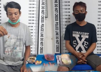 Pengedar dan Pecandu Ganja Ditangkap dari Warung di Jalan Merbau Siantar