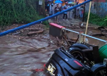 Dua Belas Rumah Hanyut Saat Banjir Bandang, Puluhan Lainnya Terendam