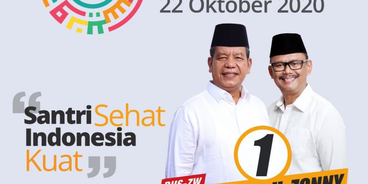 Pasangan RHS-ZW Ajak Santri Ikut Berperang Melawan Covid-19 Pasangan RHS-ZW Ajak Santri Ikut Berperang Melawan Covid-19