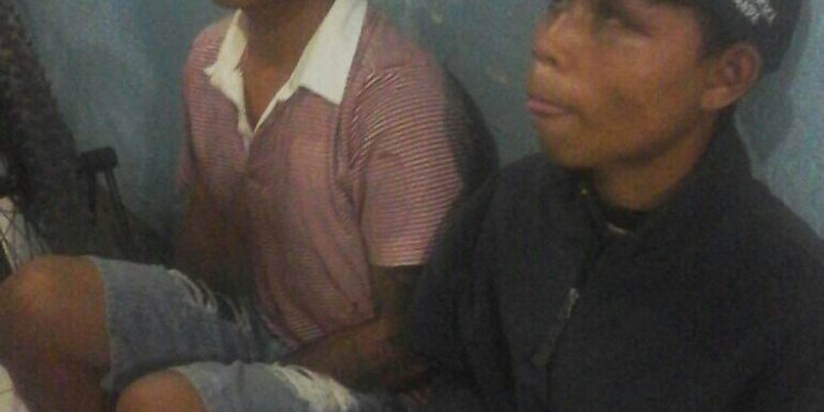 Babak Belur Dipukuli, Dua Pemuda Bersumpah Hanya Nyabu Bukan Mencuri
