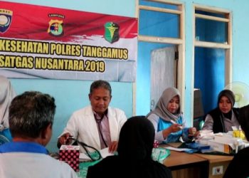 Polres Tanggamus Gelar Bhakti Sosial dan Kesehatan Gratis di BNS