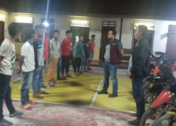 Polsek Perdagangan Gelar Razia Balap Liar dan Knalpot Blong
