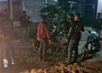 Team Scorpions Satreskrim Polres Sergai Amankan Puluhan Kendaraan Bermotor Aksi Balapan Liar dan Miras