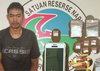 Penjaga Malam Nyambi Jual Sabu asal Kampung Pompa Simalungun Ditangkap