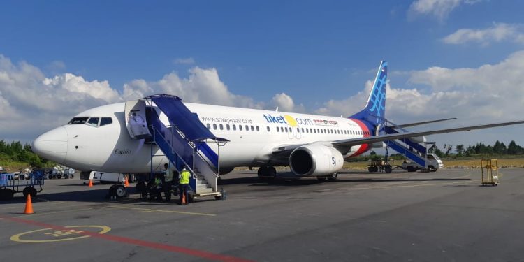 Kabar Baik Bagi Danau Toba, Bandara Sisingamangaraja XII Silangit Kini Bisa Didarati Boeing 737-800 NG