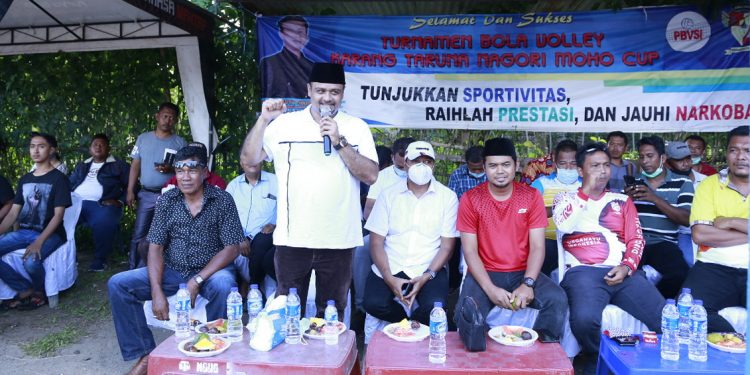 Turnamen Voli Karang Taruna Nagori Moho Cup Diawali Servis Pertama Bang Hasim Turnamen Voli Karang Taruna Nagori Moho Cup Diawali Servis Pertama Bang Hasim
