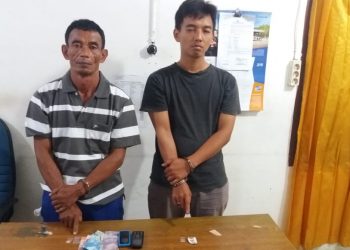 Terlibat Narkoba, Dua Pria Diringkus Polsek Bangun Dari Dua Lokasi