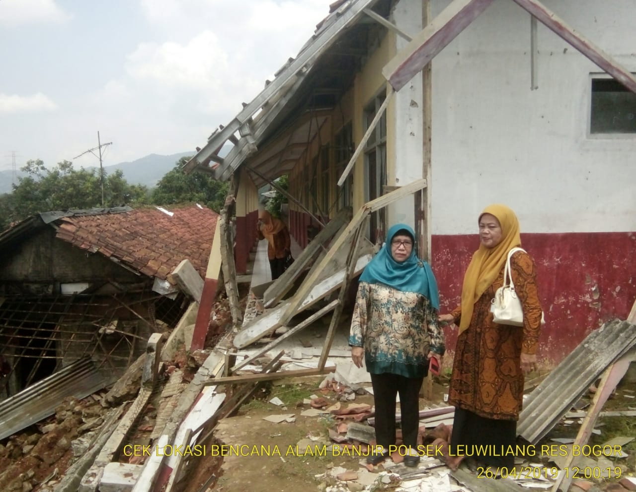Hujan Deras Sebabkan Banjir dan Longsor di Sejumlah lokasi di Bogor