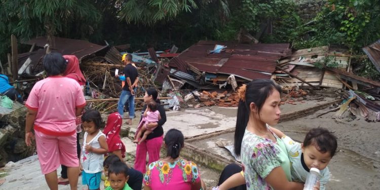Siantar Dilanda Bencana, 12 Lokasi Terendam Banjir dan 2 Titik Longsor