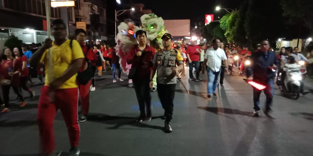 Rayakan Cap Go Meh, Barongsai dan Liong Hibur Warga Siantar